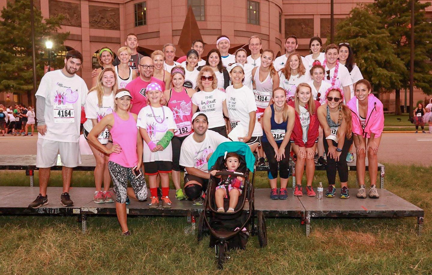 Dr. David Mosier with Race for the Cure